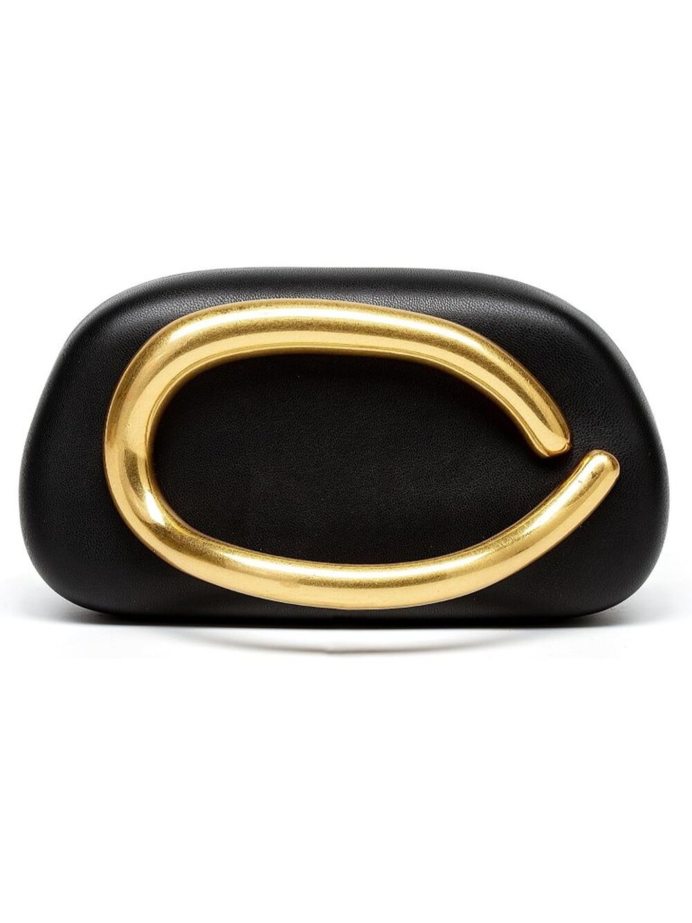 Women Leather Black Wedding Party Clutch Purse Trendy Crossbody Shoulder Bags